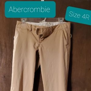 Abercrombie Size 4R Khakis